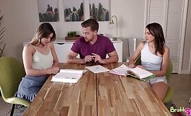 Bratty Sis - My Step Sisters Nipples - S17:E11