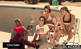 BLACKED - BBC Hungry MILF Serenity Cox'S first ever Gangbang