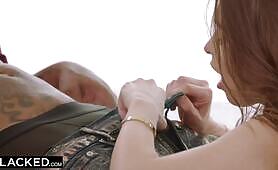 BLACKED - BBC Takes Turn on Riley Reid Asshole