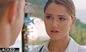 BLACKED - BBC hungry Kaisa & Eveline Seduce Hotel Employee