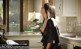 BLACKED - Brunette Adriana Chechik Takes Trio of BBCs