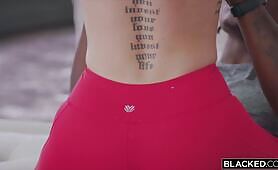 BLACKED - Tight Model Stretched out by Huge BBC