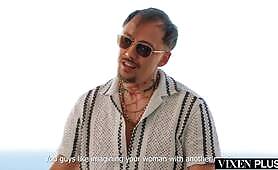 BLACKED - Tiny Tight Cheating Wife Lia LIn Cucks Jealous Hubby