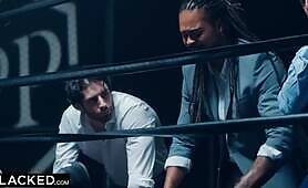 BLACKED - Vanna & little Dragon Share a BBC in Anal Threesome