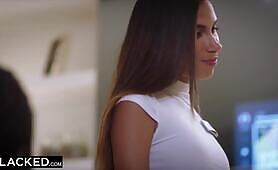 BLACKED - Seductive Brunette can't Deny her BBC Cravings