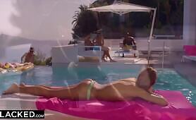 BLACKED - Shy Talia Seduces her Longtime Crush on Holiday