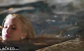 BLACKED - Sexy Blondes Elsa Jean & Ivy Wolfe Share Huge BBC