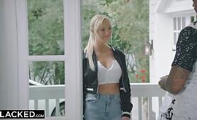 BLACKED - she Couldnt even Wait for her Shift to end for some BBC