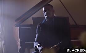 BLACKED - Riley Steele Takes BBC for the first Time