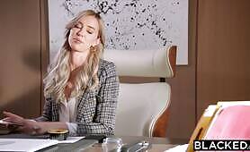 BLACKED - Insatiable Blonde Haley Reed only has BBC on the Mind