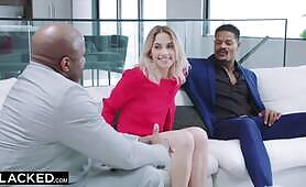 BLACKED - Khloe Kapri Gets two BBCs for Valentines Day