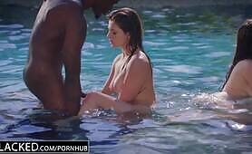 BLACKED - first Interracial Foursome for Leah Gotti and Lana Rhodes
